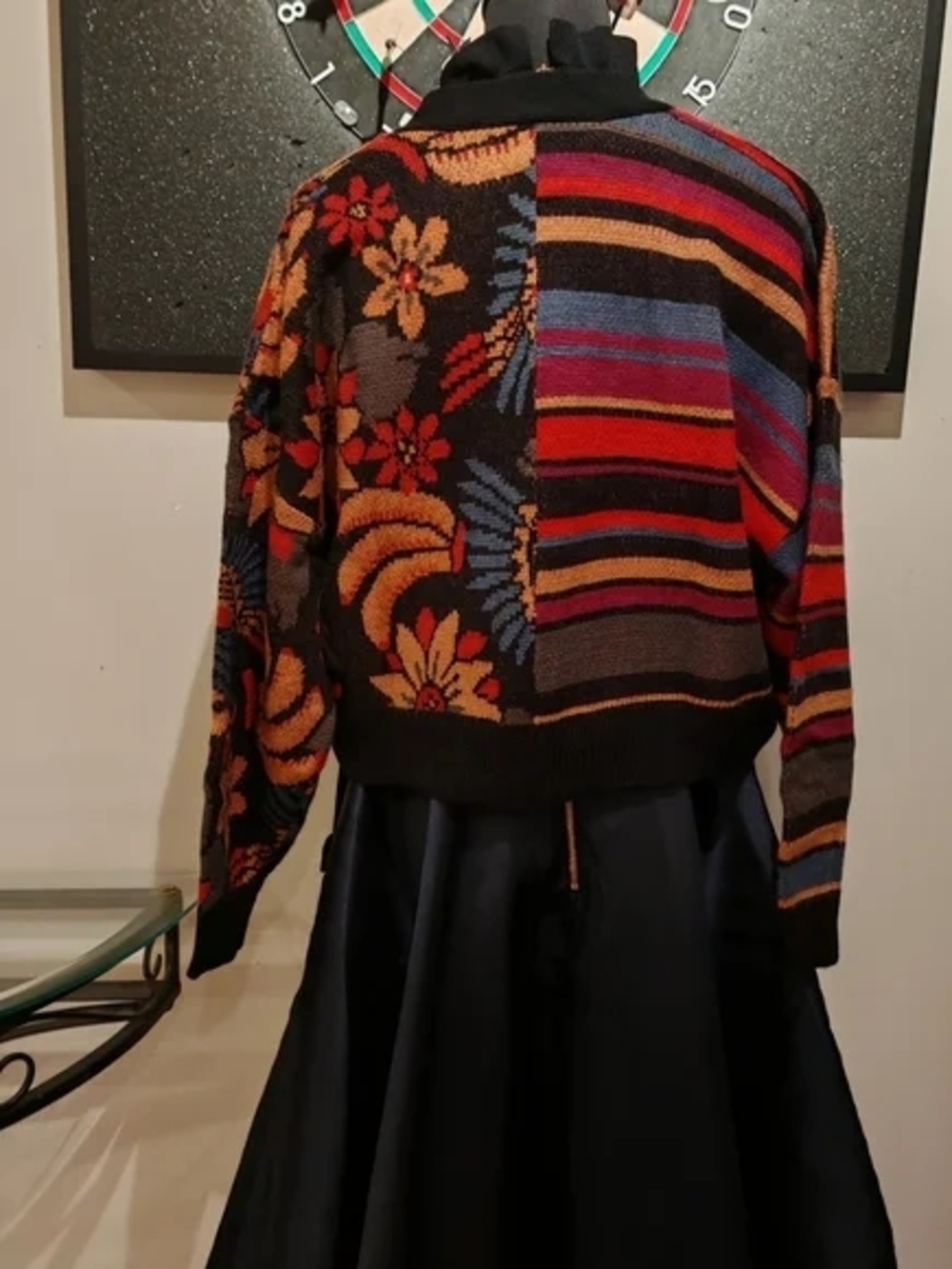 Farm Rio Macaw Ballet Stripes Cardigan M - Picture 2 of 13